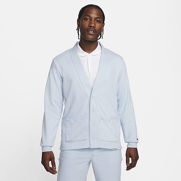 Nike blue golf sweater clearance